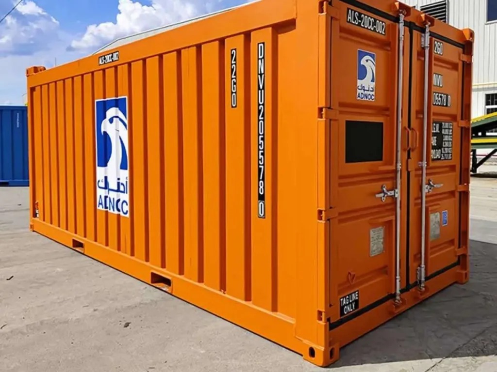 ADNOC offshore certified containers